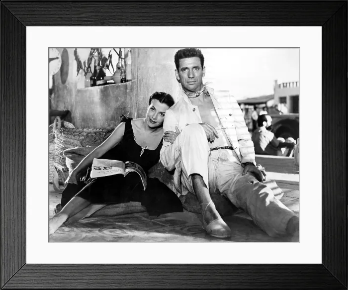 Framed Print : THE WAGES OF FEAR, (aka LE SALAIRE DE LA PEUR), Vera Clouzot, Yves Montand, 1953 Framed Print : THE WAGES OF FEAR, (aka LE SALAIRE DE LA PEUR), Vera Clouzot, Yves Montand, 1953