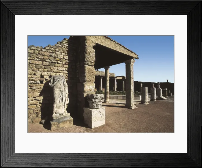 Framed Print : TUNISIA. TUNIS. Carthage. House of Horses. AISA / Everett Collection**US SALES ONLY**