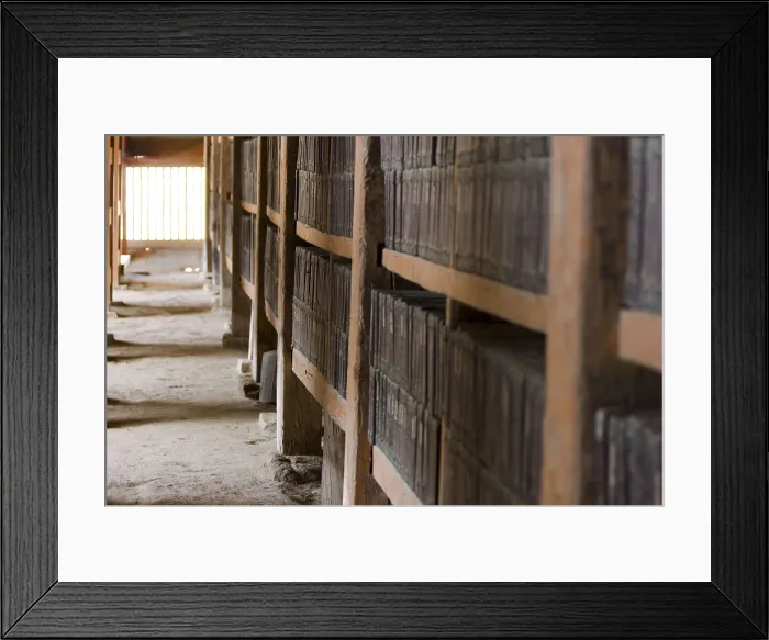 Framed Print : KOREA. Chiin-Ri. Haeinsa Temple. Archive of the Tripitaka Koreana. AISA / Everett Collection**US SALES ONLY**