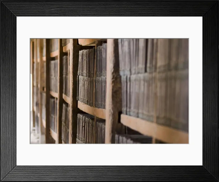 Framed Print : KOREA. Chiin-Ri. Haeinsa Temple. Archive of the Tripitaka Koreana. AISA / Everett Collection**US SALES ONLY**