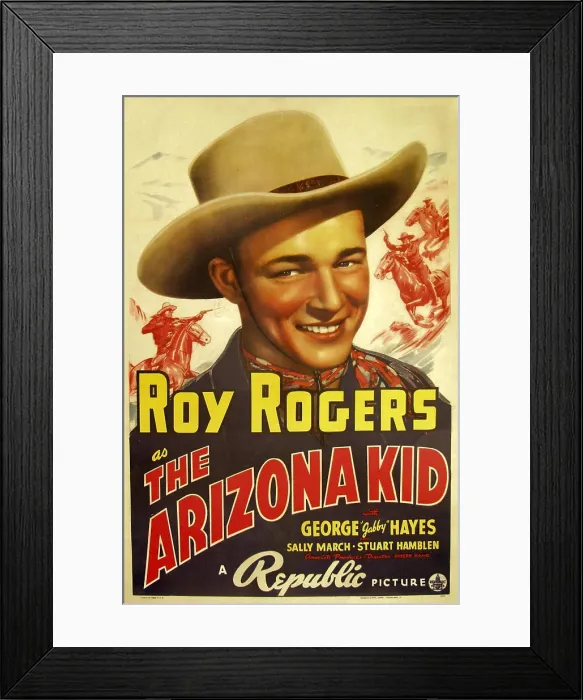 Framed Print : THE ARIZONA KID, center: Roy Rogers, 1939