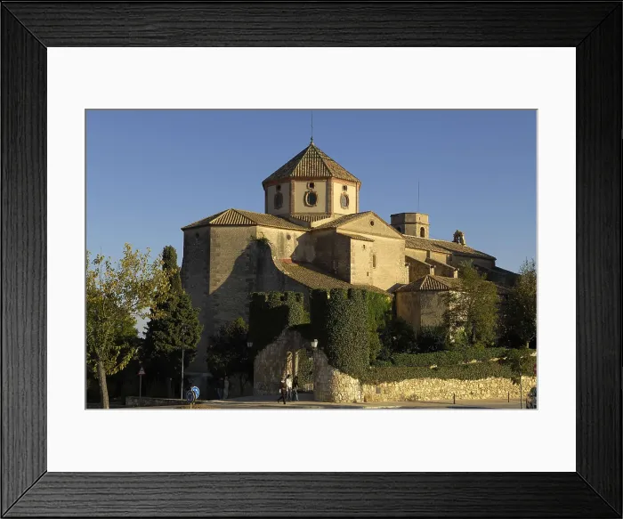Framed Print : SPAIN. Altafulla. Church of Sant Mart and entrance into the Castle. AISA / Everett Collection**US SALES ONLY** Framed Print : SPAIN. Altafulla. Church of Sant Mart and entrance into the Castle. AISA / Everett Collection**US SALES ONLY**