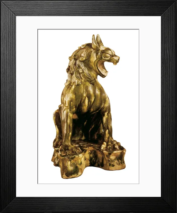 Framed Print : Lyon. 7th c.-10th c. Chinese art. Tang period. Ceramics. UNITED KINGDOM. London. The British Museum. AISA / Everett Collection**US SALES ONLY**