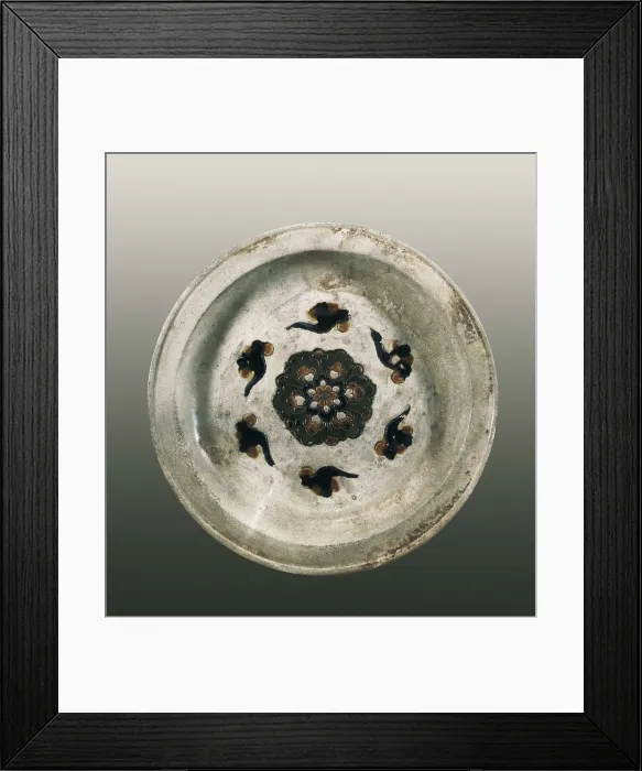 Framed Print : Plate. 7th c.-10th c. With plain bottom and the feet. Chinese art. Tang period. Ceramics. Private Collection. AISA / Everett Collection**US SALES ONLY** Framed Print : Plate. 7th c.-10th c. With plain bottom and the feet. Chinese art. Tang period. Ceramics. Private Collection. AISA / Everett Collection**US SALES ONLY**