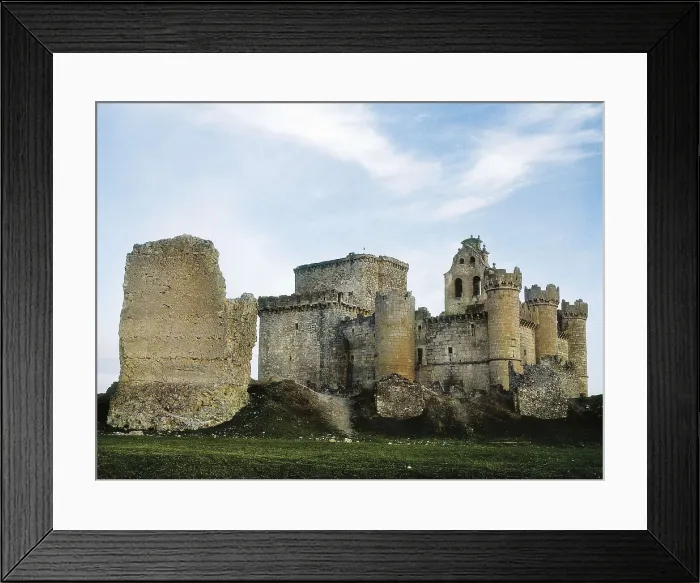 Framed Print : SPAIN. CASTILE AND LEON. SEGOVIA. Turgano. Castle (15th-16th c.). Architecture. AISA / Everett Collection**US SALES ONLY**