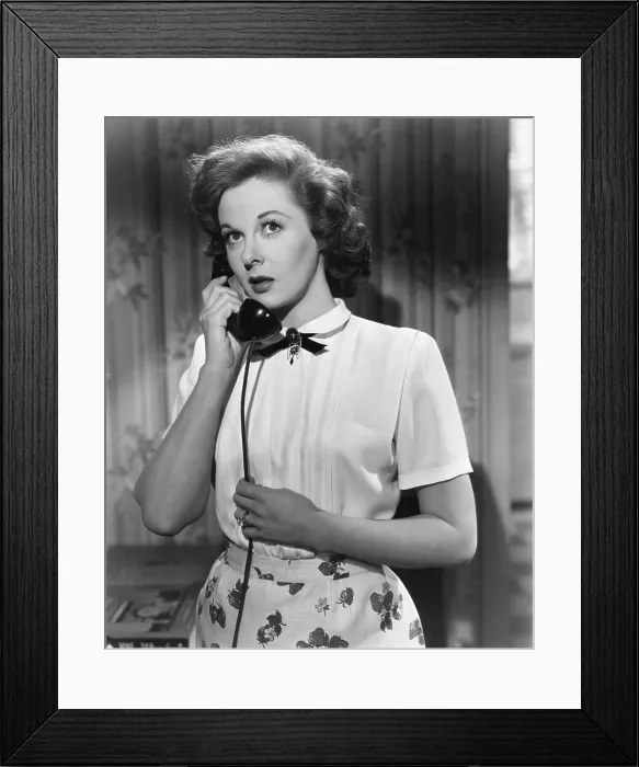 Framed Print : THE SAXON CHARM, Susan Hayward, 1948 Framed Print : THE SAXON CHARM, Susan Hayward, 1948