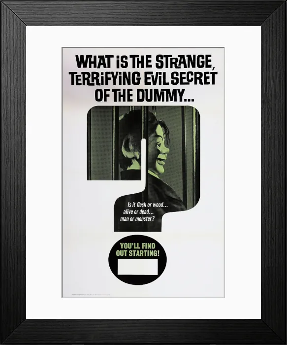 Framed Print : DEVIL DOLL, US poster art, 1964