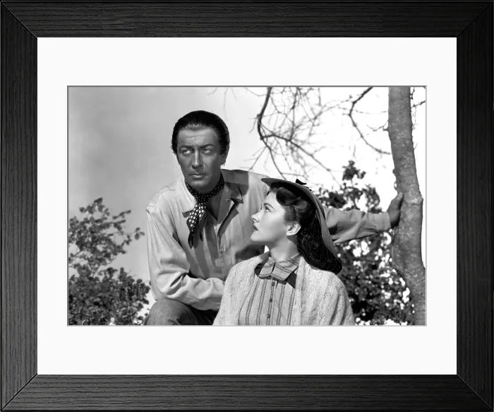 Framed Print : DEVIL'S DOORWAY, Robert Taylor, Paula Raymond, 1950