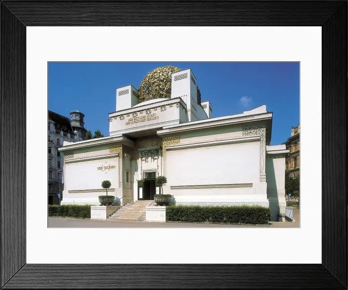 Framed Print : OLBRICH, Joseph Maria (1867-1908). Vienna Secession Building. 1898. AUSTRIA. VIENNA. Vienna. Vienna Sezession. AISA / Everett Collection**US SALES ONLY** Framed Print : OLBRICH, Joseph Maria (1867-1908). Vienna Secession Building. 1898. AUSTRIA. VIENNA. Vienna. Vienna Sezession. AISA / Everett Collection**US SALES ONLY**