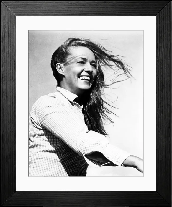 Framed Print : THE SAILOR FROM GIBRALTAR, Jeanne Moreau, 1967