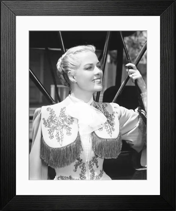 Framed Print : SANTA FE, Janis Carter, 1951