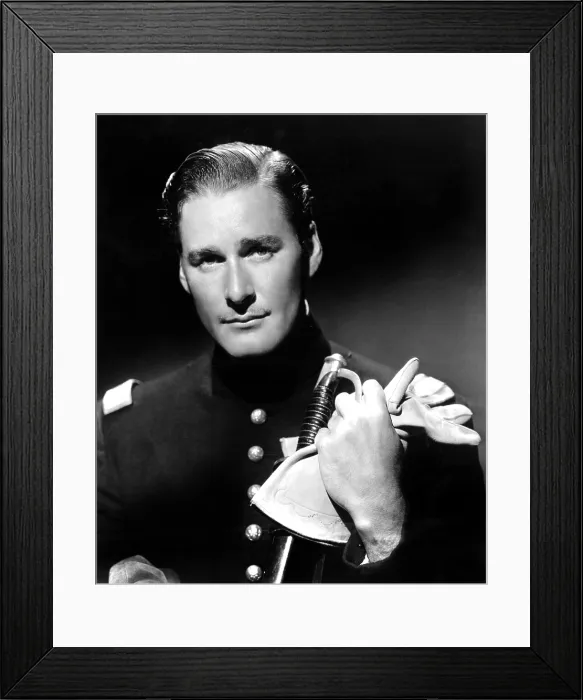 Framed Print : SANTA FE TRAIL, Errol Flynn, 1940