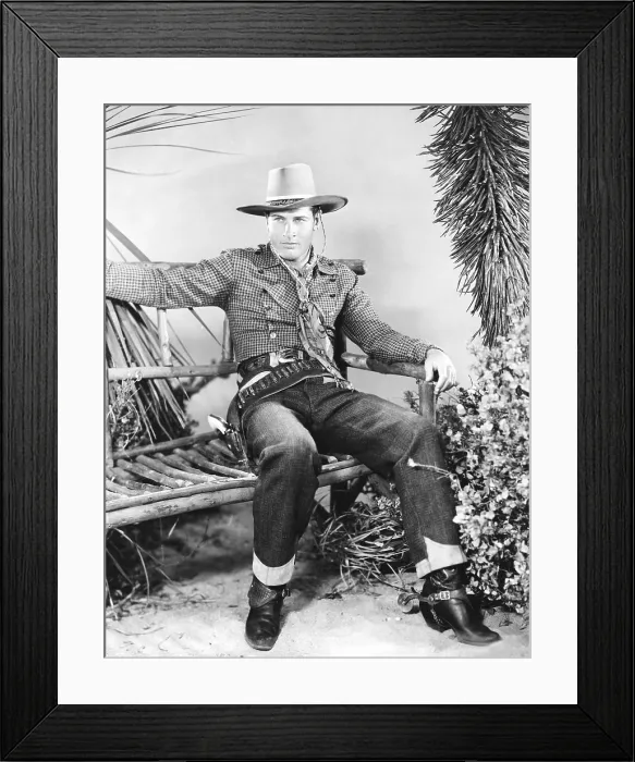 Framed Print : SANTE FE TRAIL, Richard Arlen, 1930