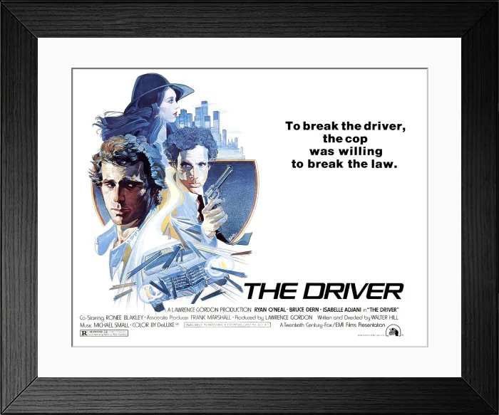 Framed Print : THE DRIVER, Ryan O'Neal (left), Isabelle Adjani (top), Bruce Dern, 1978, TM & Copyright 20th Century Fox Film Corp. / courtesy Everett Collection Framed Print : THE DRIVER, Ryan O'Neal (left), Isabelle Adjani (top), Bruce Dern, 1978, TM & Copyright 20th Century Fox Film Corp. / courtesy Everett Collection