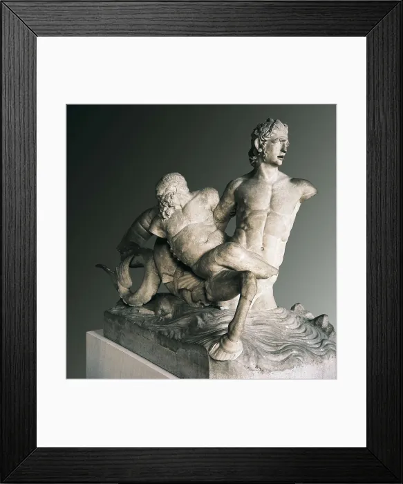 Framed Print : Marine Centaur and Silenus. 1st-2nd c. Roman copy after Hellenistic original. Roman art. Early Empire. Sculpture on marble. FRANCE. Paris. Louvre Museum. Proc: ITALY. Rome Framed Print : Marine Centaur and Silenus. 1st-2nd c. Roman copy after Hellenistic original. Roman art. Early Empire. Sculpture on marble. FRANCE. Paris. Louvre Museum. Proc: ITALY. Rome