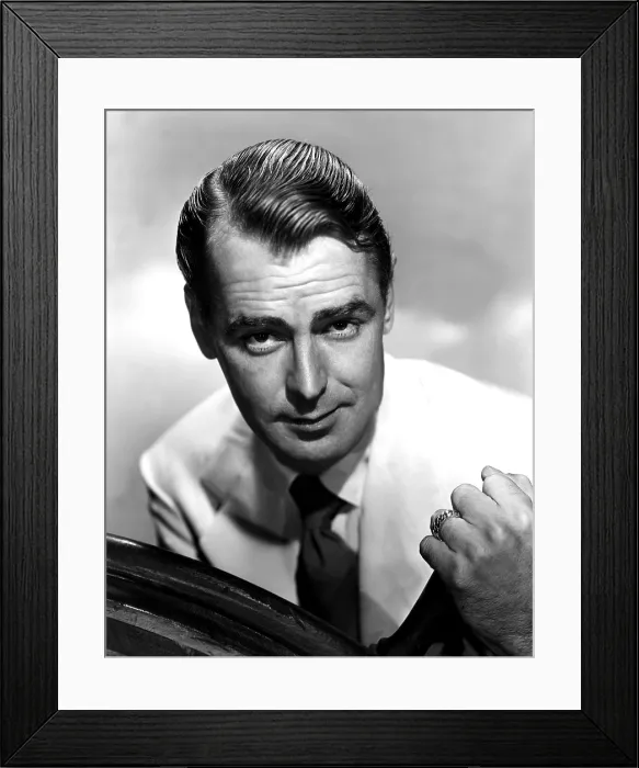 Framed Print : SAIGON, Alan Ladd, 1948