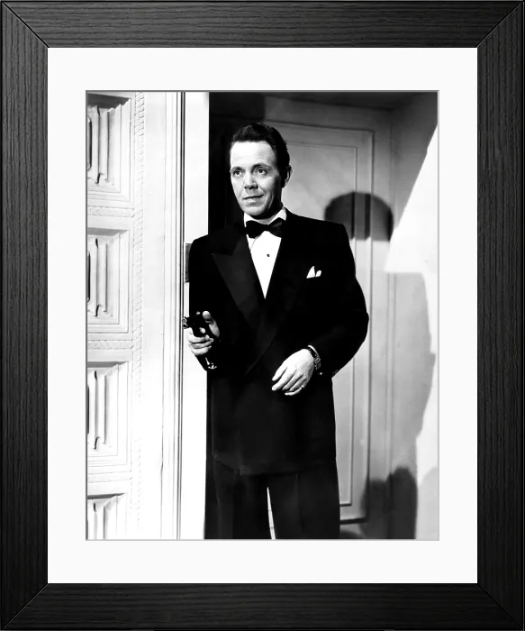 Framed Print : THE SAINT'S GIRL FRIDAY, Louis Hayward, 1953