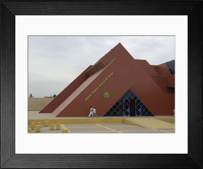 Framed Print : PERU. Sipn. Royal Tombs of Sipn Museum. The Museum. Outside. AISA / Everett Collection**US SALES ONLY** Framed Print : PERU. Sipn. Royal Tombs of Sipn Museum. The Museum. Outside. AISA / Everett Collection**US SALES ONLY**