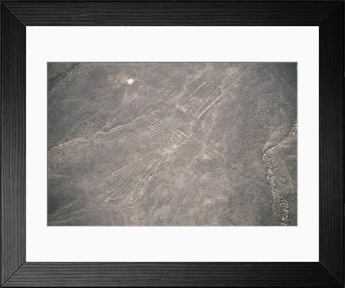 Framed Print : PERU. ICA. Palpa-Nazca Lines. Ceremonial and ritual geoglyphs (200-700 AD). Detalle of hummingbird. Nazca art. AISA / Everett Collection**US SALES ONLY** Framed Print : PERU. ICA. Palpa-Nazca Lines. Ceremonial and ritual geoglyphs (200-700 AD). Detalle of hummingbird. Nazca art. AISA / Everett Collection**US SALES ONLY**