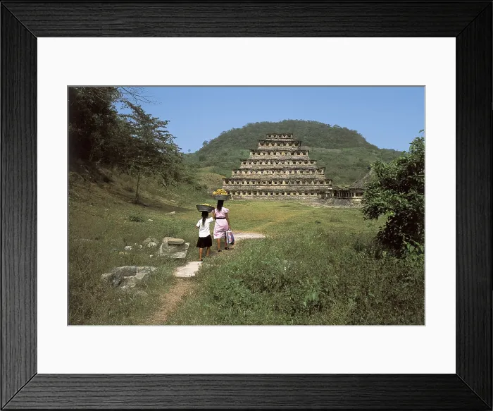 Framed Print : Pyramid of the Niches. 4th c. MEXICO. VERACRUZ. El Tajn. Totonacan art. AISA / Everett Collection**US SALES ONLY** Framed Print : Pyramid of the Niches. 4th c. MEXICO. VERACRUZ. El Tajn. Totonacan art. AISA / Everett Collection**US SALES ONLY**