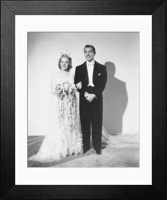Framed Print : SALLY, IRENE AND MARY, from left: Alice Faye, Tony Martin, 1938, TM & Copyright 20th Century Fox Film Corp. / courtesy Everett Collection