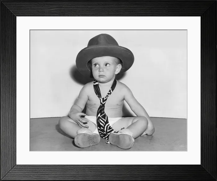 Framed Print : SANDY IS A LADY, Baby Sandy, 1940