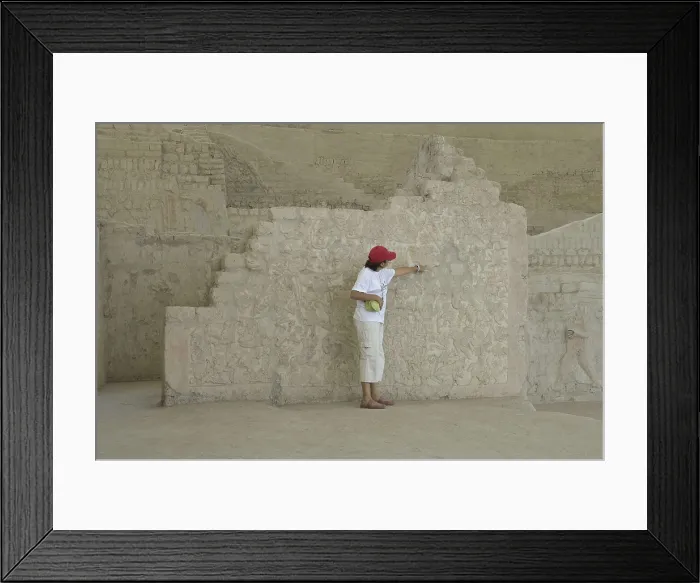 Framed Print : PERU. LA LIBERTAD. El Brujo Archaeological Complex. Moche Culture (100-750). Moche or Mochica Art. AISA / Everett Collection**US SALES ONLY** Framed Print : PERU. LA LIBERTAD. El Brujo Archaeological Complex. Moche Culture (100-750). Moche or Mochica Art. AISA / Everett Collection**US SALES ONLY**