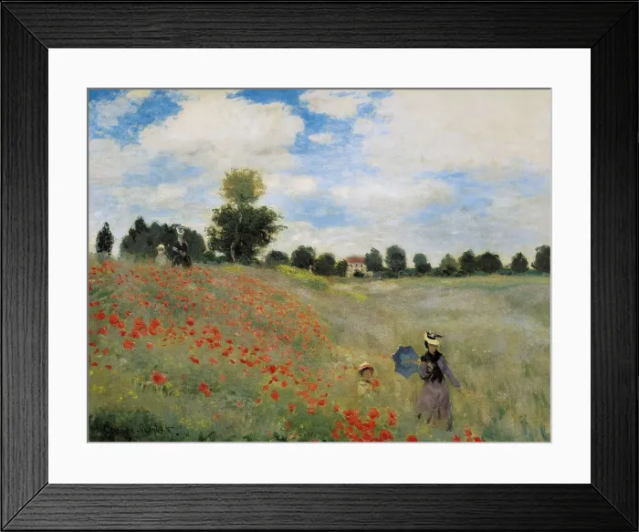 Framed Print : MONET, Claude (1840-1926). Wild Poppies. 1873. Surroundings of Argenteuil. Impressionism. Oil on canvas. FRANCE. Paris. Muse d'Orsay (Orsay Museum) Framed Print : MONET, Claude (1840-1926). Wild Poppies. 1873. Surroundings of Argenteuil. Impressionism. Oil on canvas. FRANCE. Paris. Muse d'Orsay (Orsay Museum)