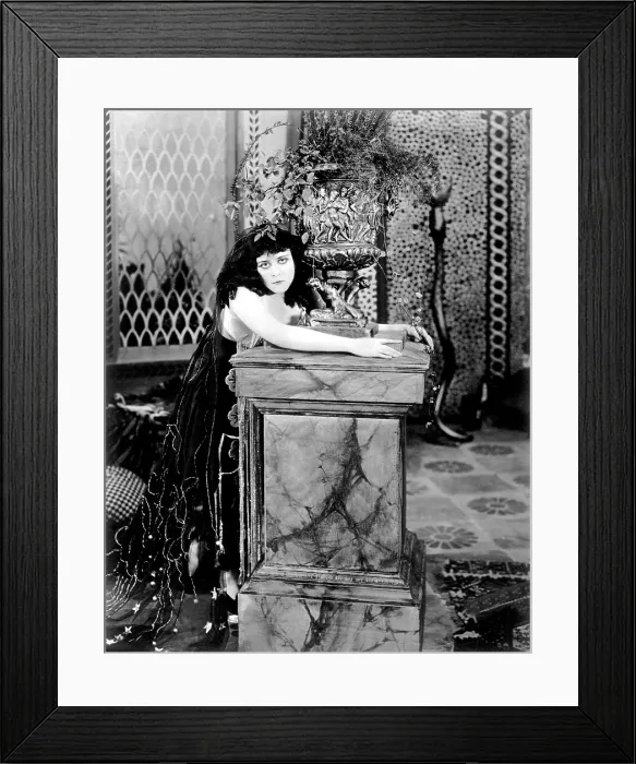 Framed Print : SALOME, Theda Bara, 1918, TM and Copyright 20th Century-Fox Film Corp. All Rights Reserved