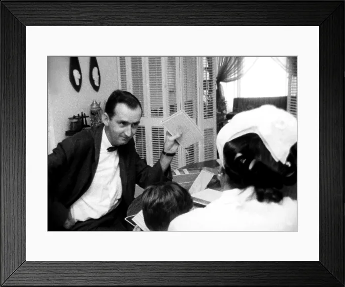 Framed Print : SALESMAN, James Baker, 1969