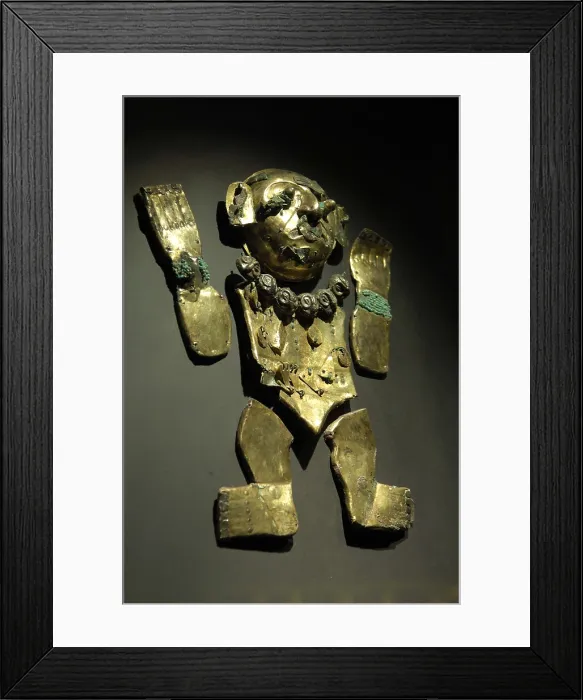 Framed Print : Figure (3rd c.). Moche or Mochica Art. PERU. Sipn. Royal Tombs of Sipn Museum. AISA / Everett Collection**US SALES ONLY** Framed Print : Figure (3rd c.). Moche or Mochica Art. PERU. Sipn. Royal Tombs of Sipn Museum. AISA / Everett Collection**US SALES ONLY**