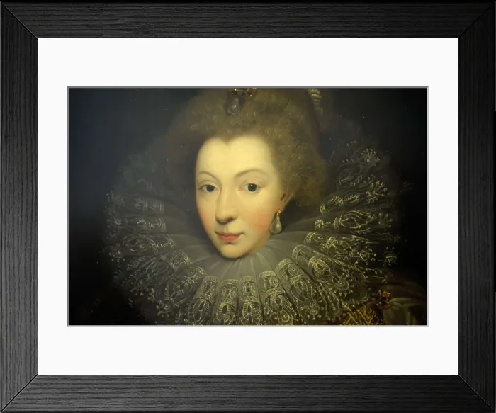 Framed Print : FRANCE. Pau. Castle. Portrait of Catherine of Bourbon. Painting. AISA / Everett Collection**US SALES ONLY** Framed Print : FRANCE. Pau. Castle. Portrait of Catherine of Bourbon. Painting. AISA / Everett Collection**US SALES ONLY**