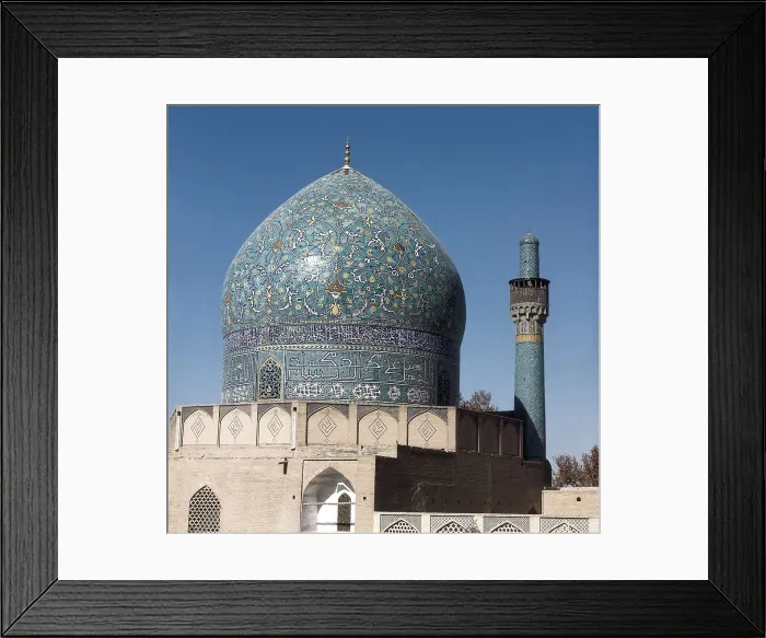 Framed Print : Madrasah-ye Chahar Bagh or Madar-e Shah (the King's Mother). IRAN. ESFAHAN. Esfahan. Persian art. Safavid period. AISA / Everett Collection**US SALES ONLY**