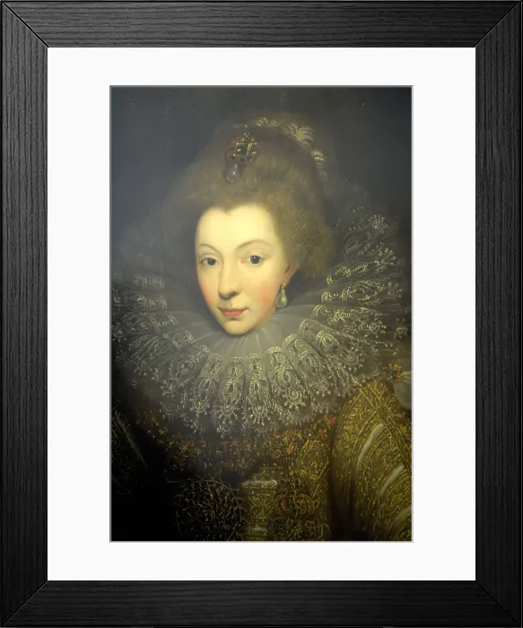 Framed Print : FRANCE. Pau. Castle. Portrait of Catherine of Bourbon. Painting. AISA / Everett Collection**US SALES ONLY** Framed Print : FRANCE. Pau. Castle. Portrait of Catherine of Bourbon. Painting. AISA / Everett Collection**US SALES ONLY**
