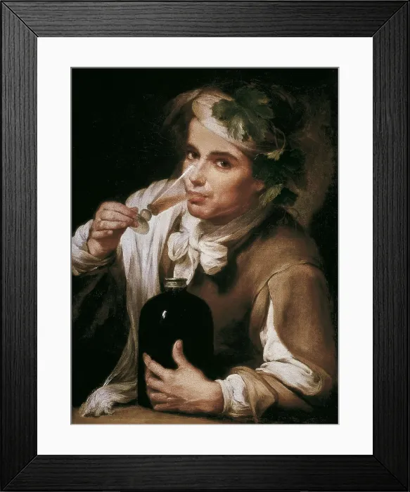 Framed Print : A Young Man Drinking. 1st half 18th c. Murillo school. Baroque art. Oil on canvas. UNITED KINGDOM. London. National Gallery. AISA / Everett Collection**US SALES ONLY** Framed Print : A Young Man Drinking. 1st half 18th c. Murillo school. Baroque art. Oil on canvas. UNITED KINGDOM. London. National Gallery. AISA / Everett Collection**US SALES ONLY**