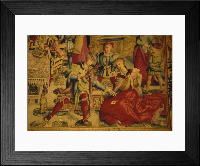Framed Print : FRANCE. Pau. Castle. Detail of one of tapestries. AISA / Everett Collection**US SALES ONLY** Framed Print : FRANCE. Pau. Castle. Detail of one of tapestries. AISA / Everett Collection**US SALES ONLY**