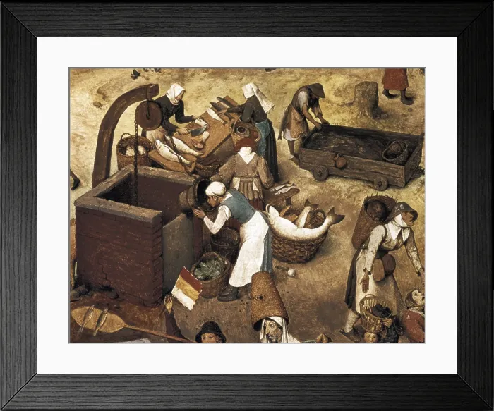 Framed Print : Breugel, Pieter, The Elder, called 'Peasant Bruegel' (1525-1569). The Fight between Carnival and Lent. 1559 Framed Print : Breugel, Pieter, The Elder, called 'Peasant Bruegel' (1525-1569). The Fight between Carnival and Lent. 1559