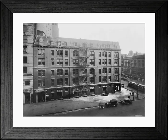 Framed Print : National Association for the Advancement of Colored People (NAACP) and Crisis magazine offices. Located at 69 Fifth Avenue, New York City. Ca. 1925. (BSLOC_2015_16_144)