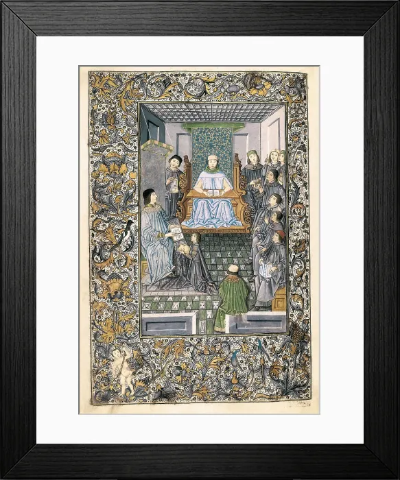 Framed Print : NEBRIJA, Antonio Martinez de Cala, called Antonio de (1441-1522)