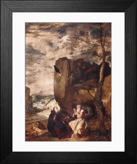 Framed Print : VELAZQUEZ, Diego Rodrguez de Silva (1599-1660). St. 1634. Baroque art. Oil on canvas. SPAIN. Madrid. Prado Museum. AISA / Everett Collection**US SALES ONLY**