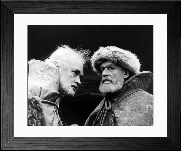 Framed Print : KING LEAR, Patrick Magee, Paul Scofield, 1971
