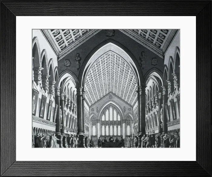 Framed Print : SANQUIRICO, Alessandro (1777-1849). La gazza ladra (The Thieving Magpie). Set for the opera. Painting. AISA / Everett Collection**US SALES ONLY** Framed Print : SANQUIRICO, Alessandro (1777-1849). La gazza ladra (The Thieving Magpie). Set for the opera. Painting. AISA / Everett Collection**US SALES ONLY**