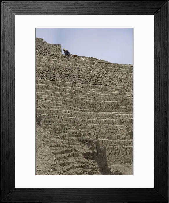 Framed Print : PERU. Lima. Huaca Pucllana. Huaca Pucllana Archaeological Complex, ceremonial center of the Lima Culture (200-700). AISA / Everett Collection**US SALES ONLY** Framed Print : PERU. Lima. Huaca Pucllana. Huaca Pucllana Archaeological Complex, ceremonial center of the Lima Culture (200-700). AISA / Everett Collection**US SALES ONLY**