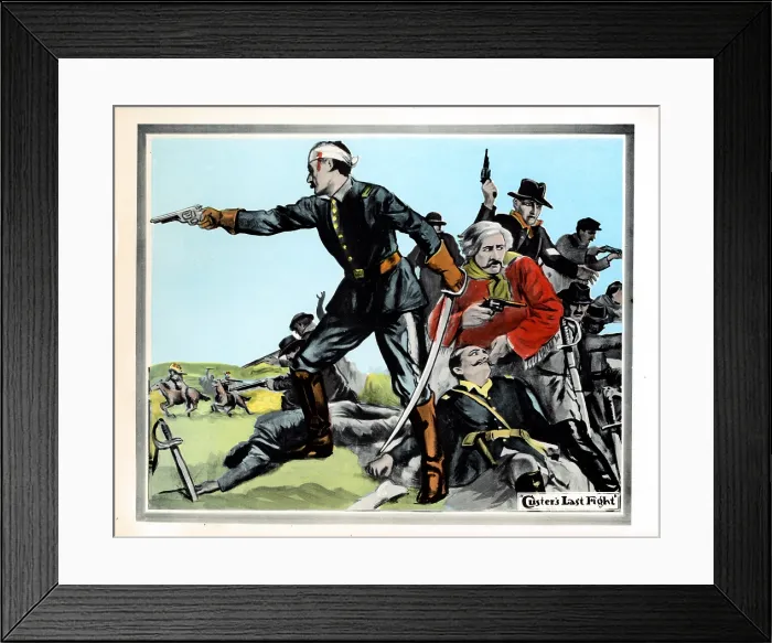 Framed Print : CUSTER'S LAST FIGHT, 1912 Framed Print : CUSTER'S LAST FIGHT, 1912