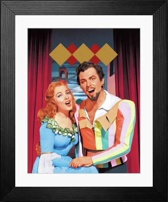 Framed Print : KISS ME KATE, Kathryn Grayson, Howard Keel, 1953