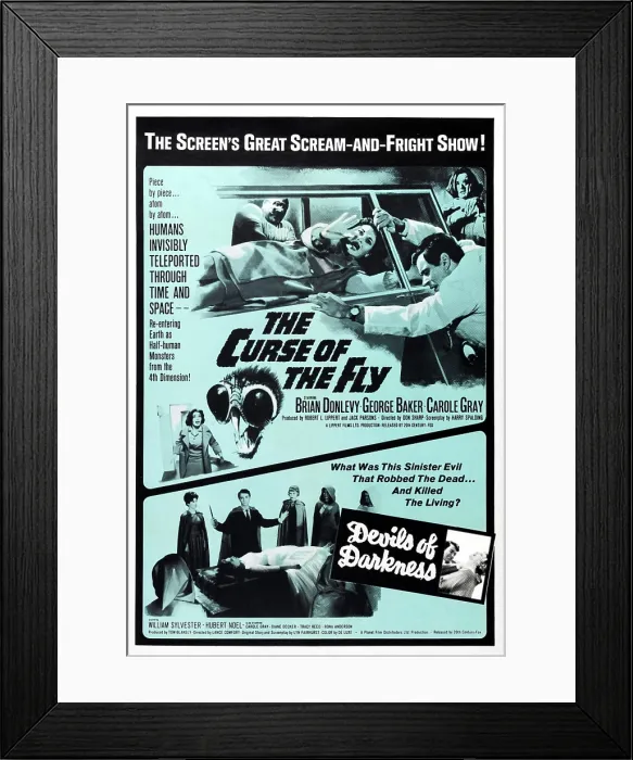 Framed Print : CURSE OF THE FLY, 1965