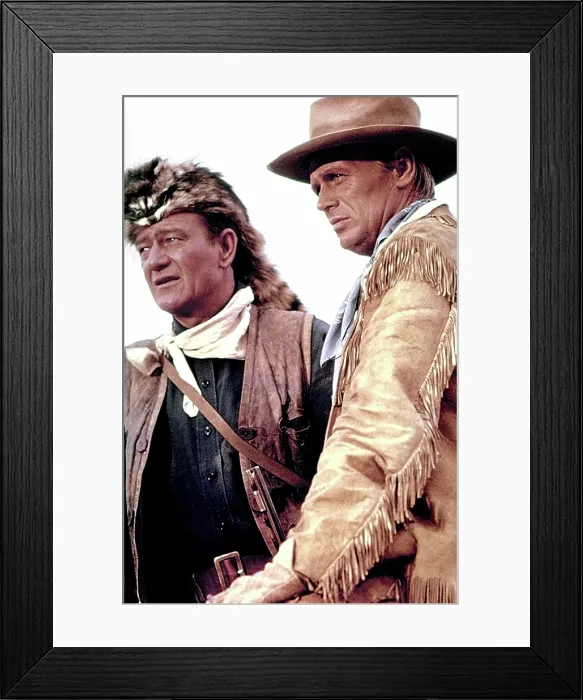 Framed Print : THE ALAMO, John Wayne, Richard Widmark, 1960 Framed Print : THE ALAMO, John Wayne, Richard Widmark, 1960