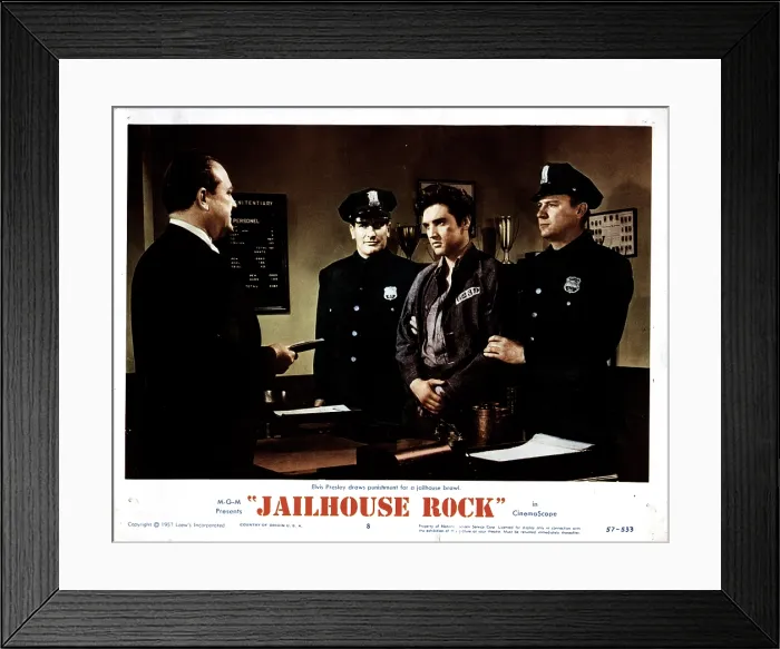 Framed Print : JAILHOUSE ROCK, Elvis Presley, 1957