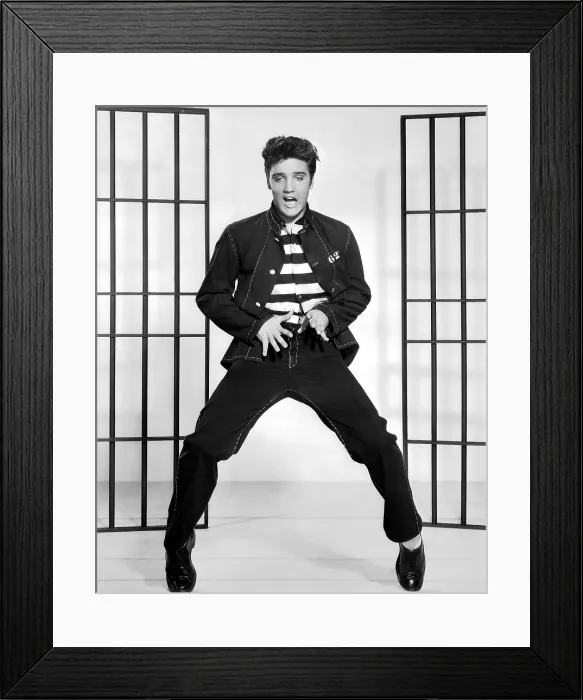 Framed Print : JAILHOUSE ROCK, Elvis Presley, 1957
