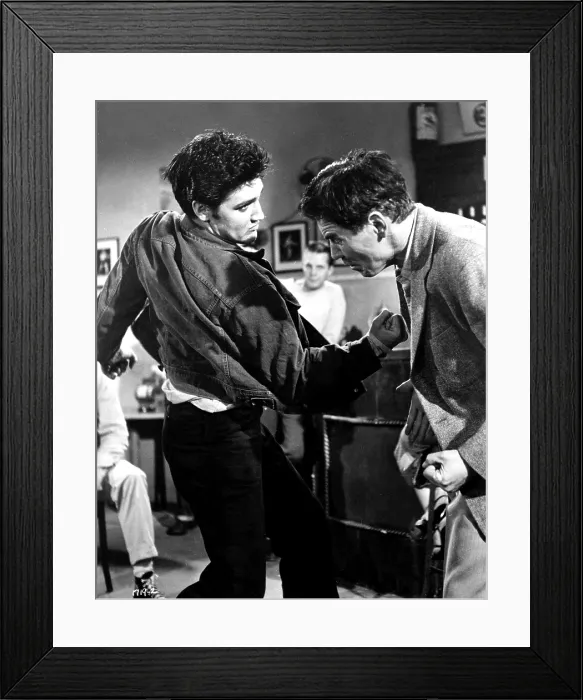 Framed Print : JAILHOUSE ROCK, Elvis Presley, John Daheim, 1957